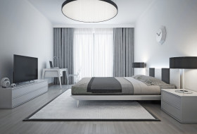 Изображение корпусной мебели - спальня на заказ спб